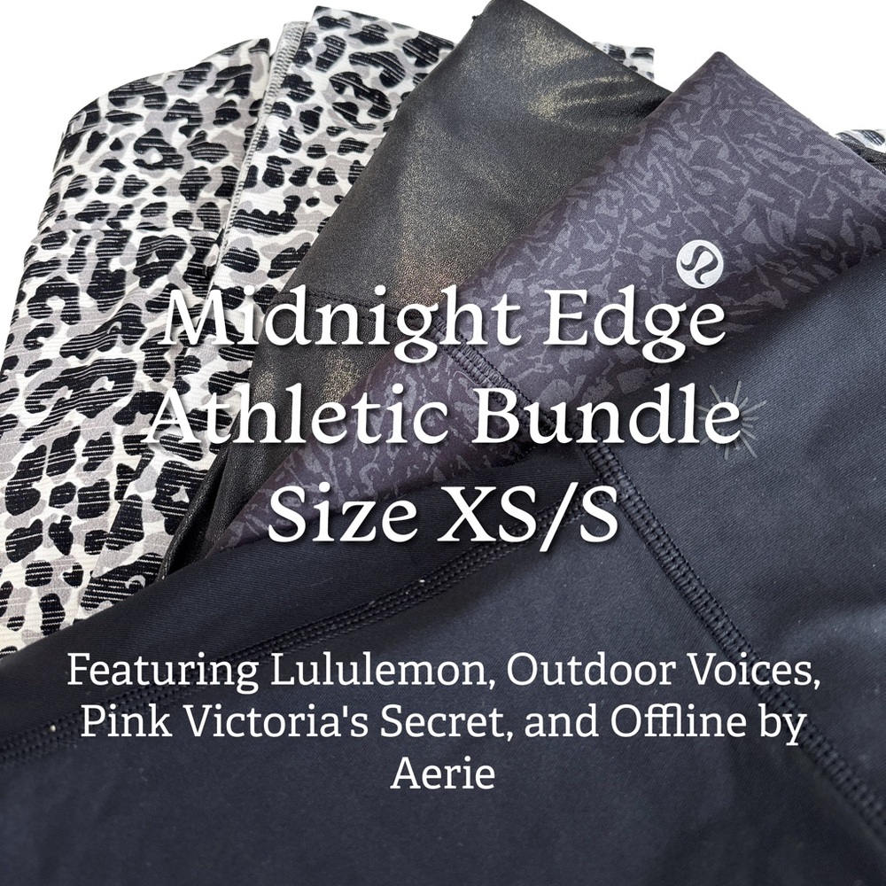 Midnight Edge Athletic Bundle – Size XS/S